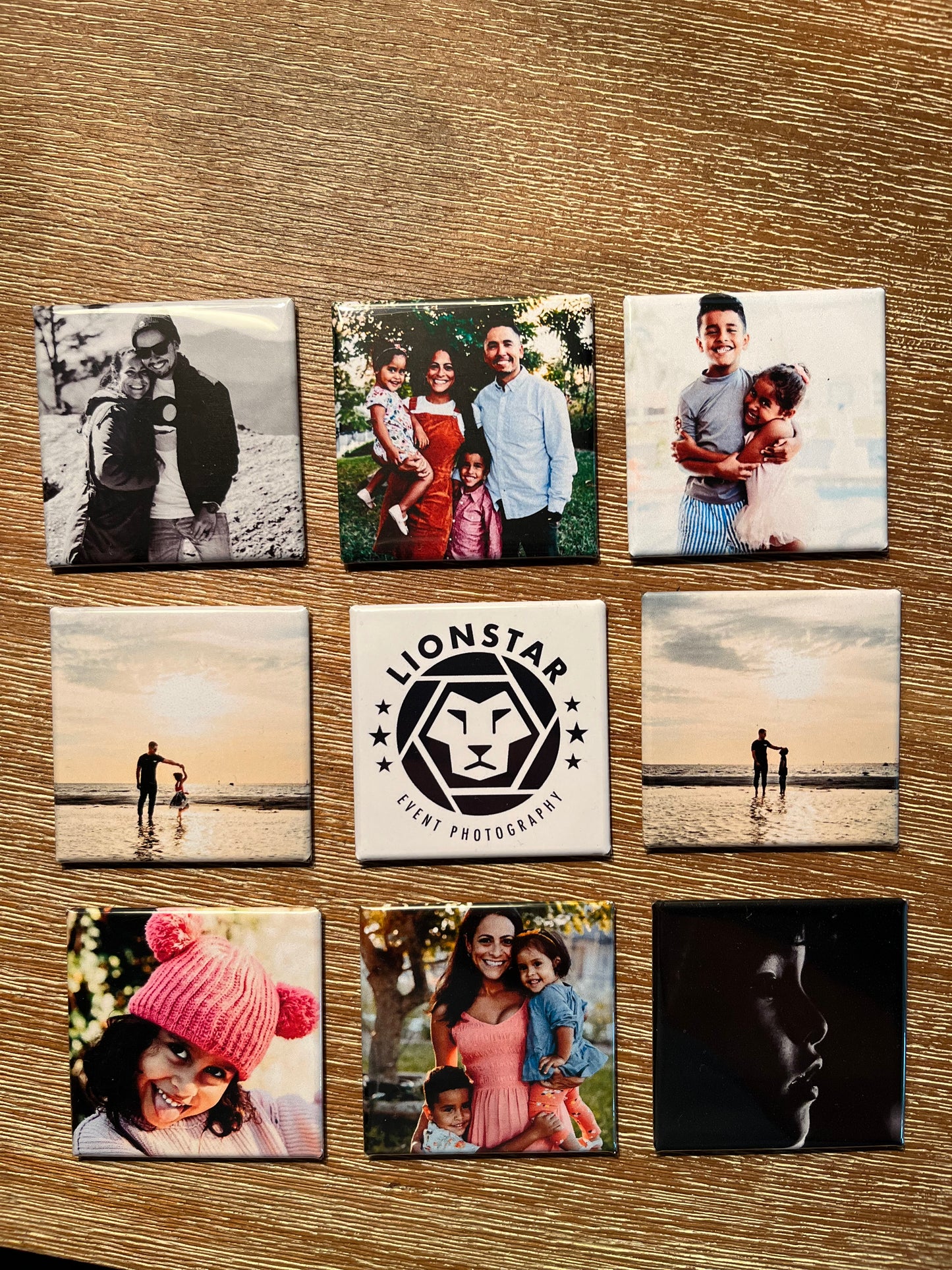 Square Magnets (Set of 9)