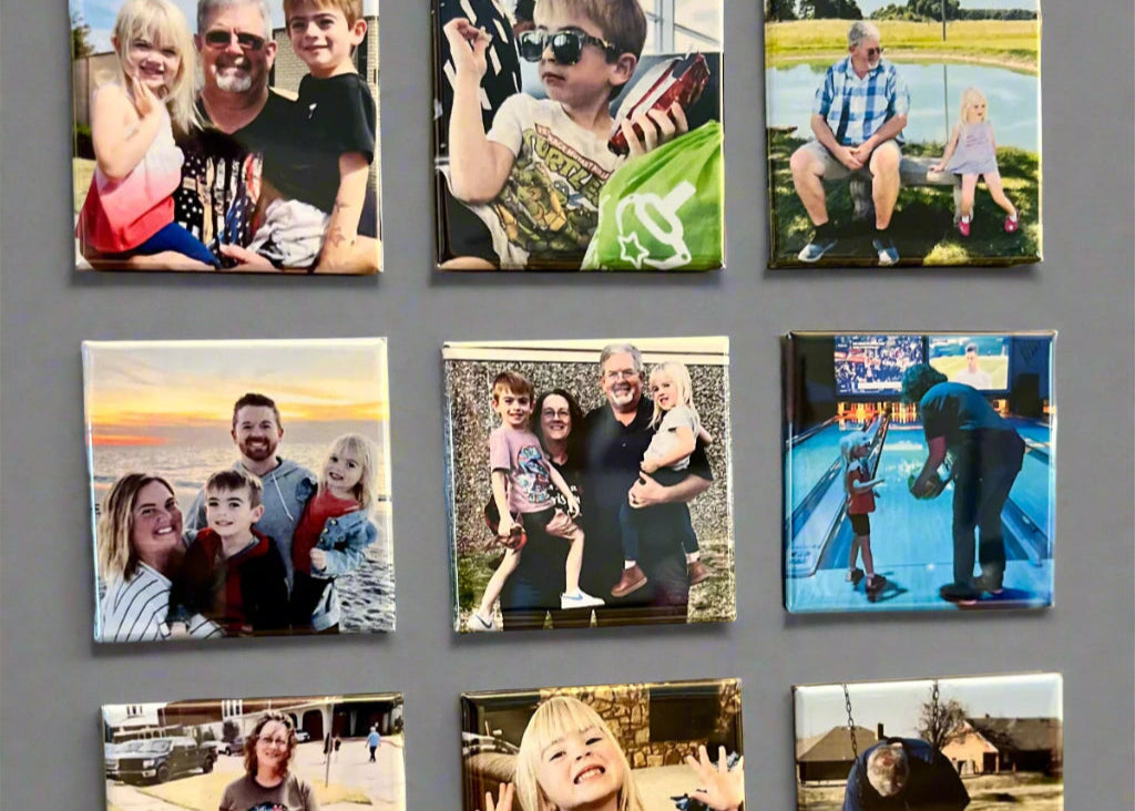Square Magnets (Set of 9)